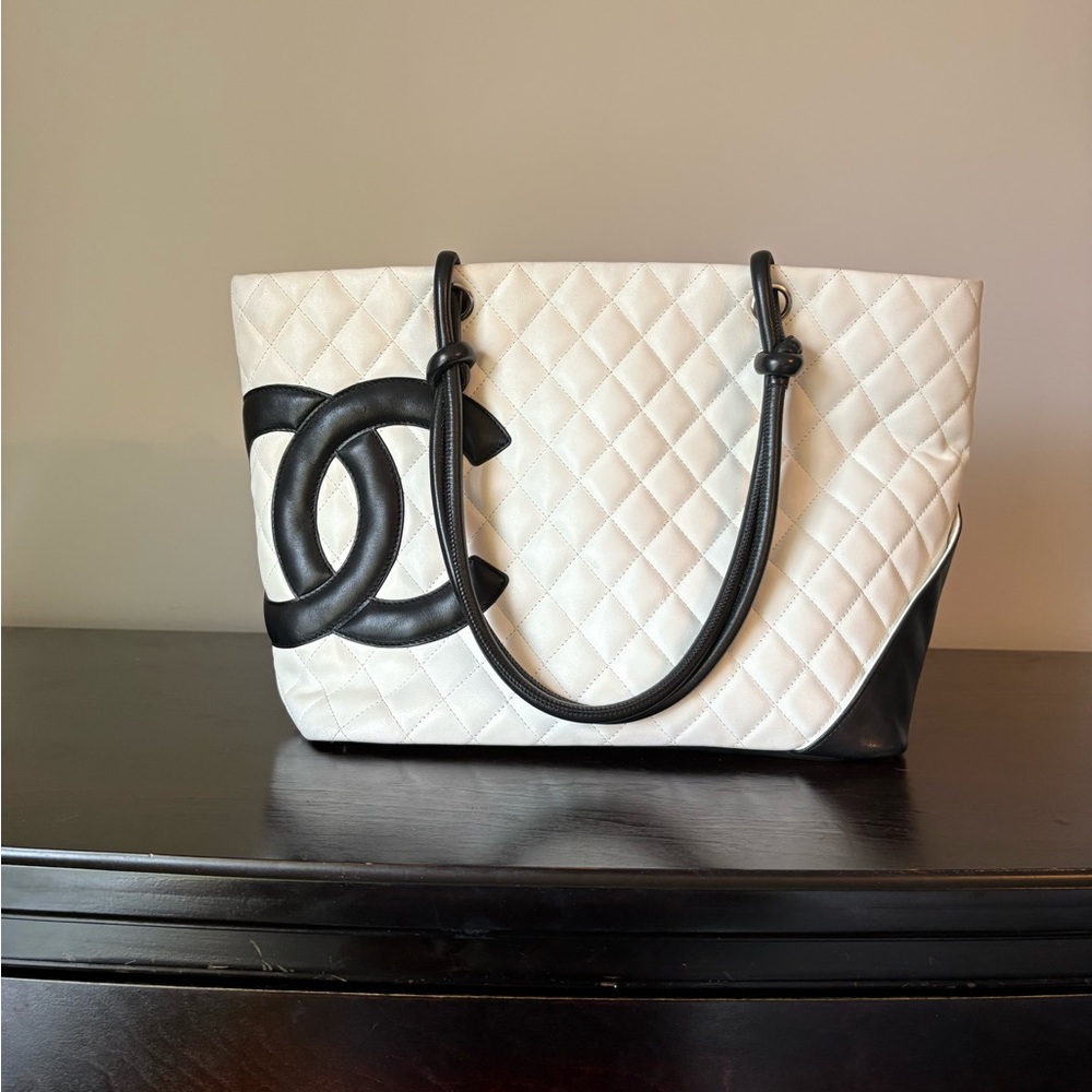 Large Chanel Cambon Quilted Tote